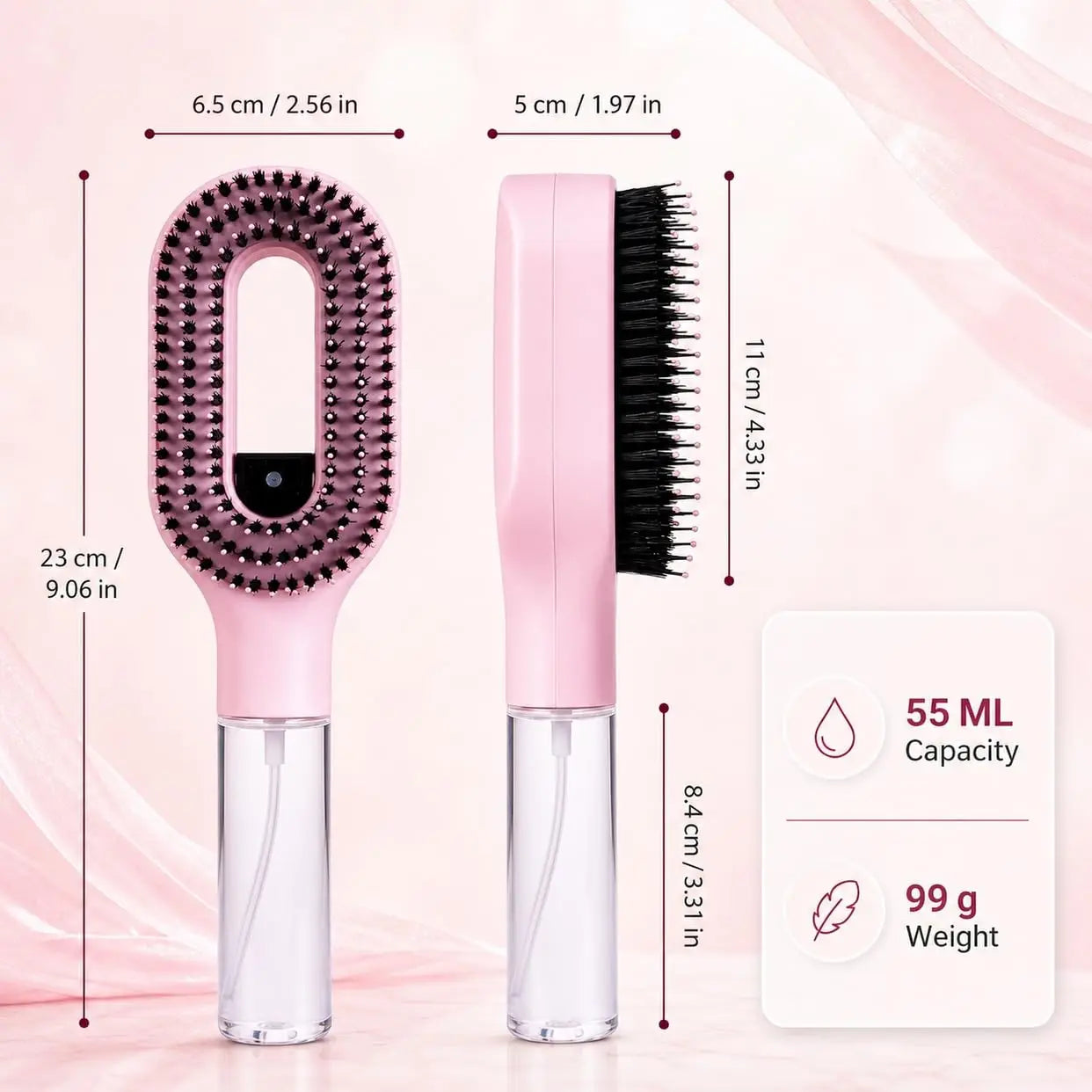 HydraBrush™️ 2-in-1 Hair Mist Comb