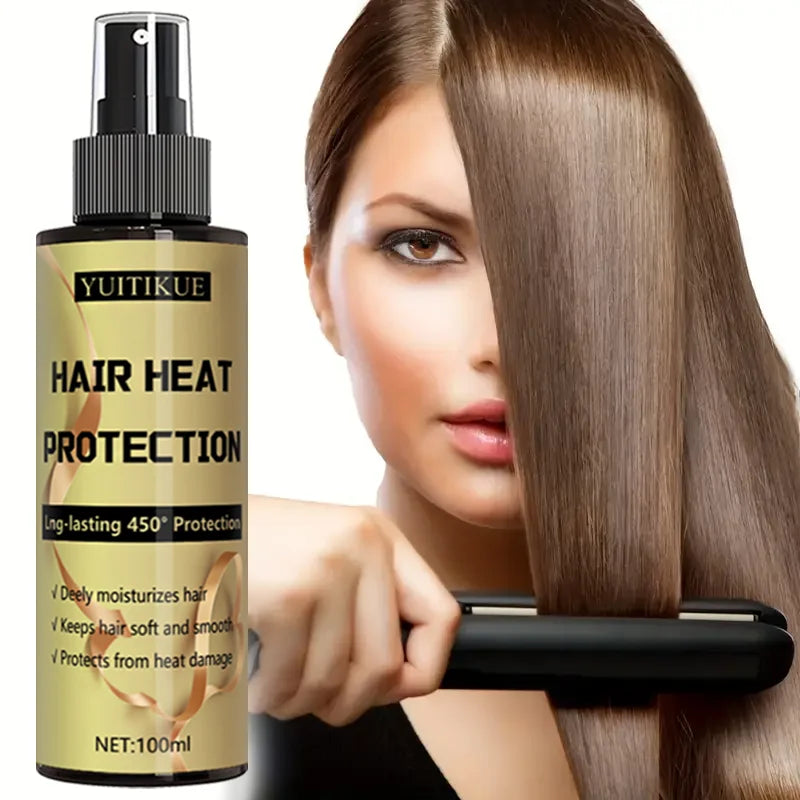 Heat Shield Hair Protection Spray | 450°F Thermal Defense