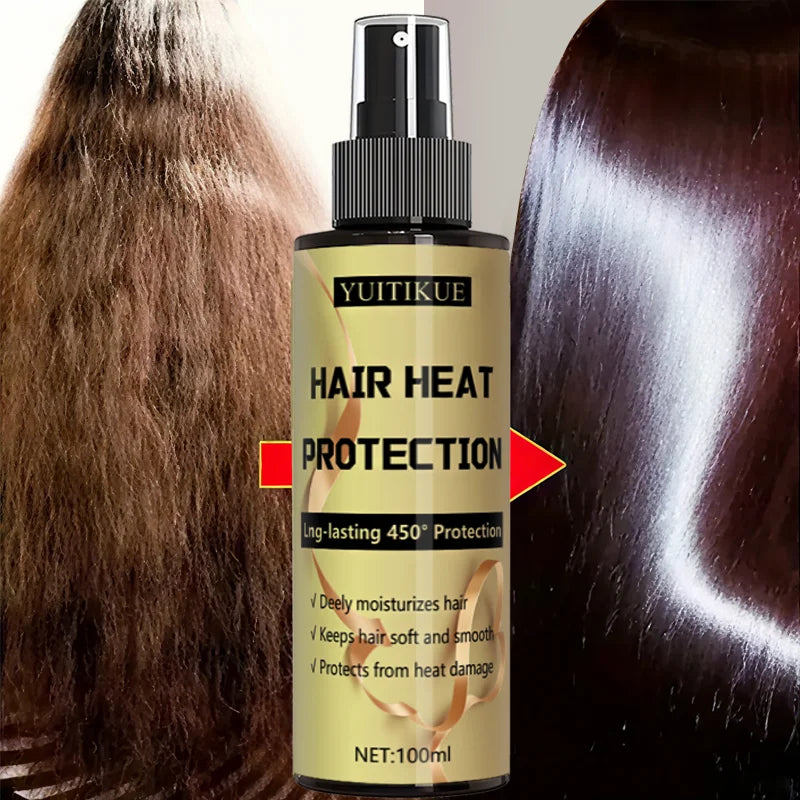 Heat Shield Hair Protection Spray | 450°F Thermal Defense