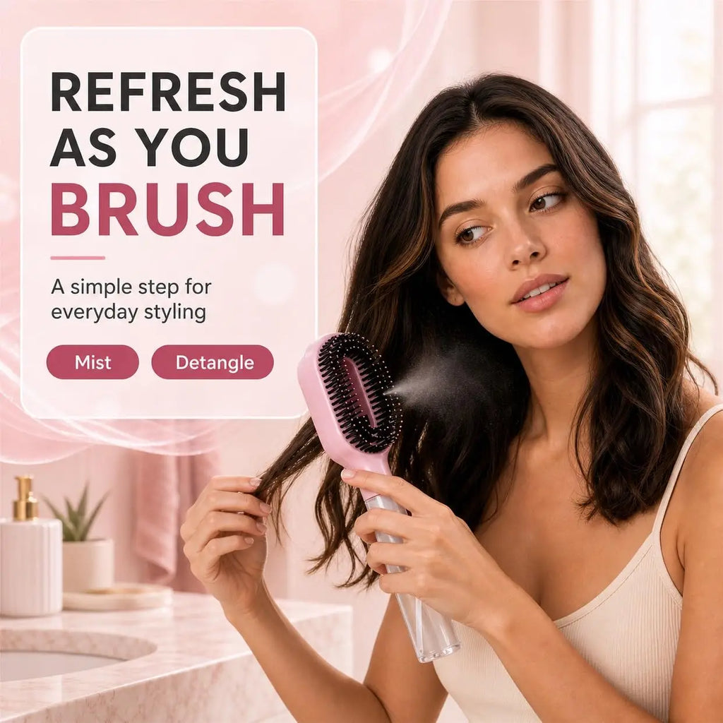 HydraBrush™️ 2-in-1 Hair Mist Comb